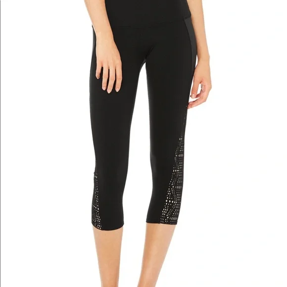 Alo Yoga high waist patina capri leggings - Picture 2 of 6